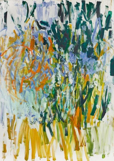 Joan Mitchell, Straw (1976). Oil on canvas.