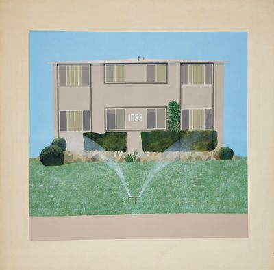 David Hockney, A Neat Lawn (1967) sold for US $11,000,000 in New York on 23 June.