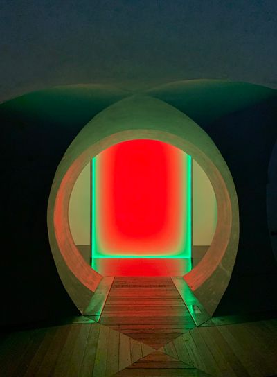 James Turrell at Museum of Old & New Art, Tasmania. Photo: Georges Armaos.
