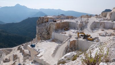 BMW Art Journey: Leelee Chan, marble quarries of Fantiscritti, Carrara (Italy), 2020. © Leelee Chan.