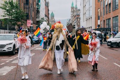 Array Collective at Pride 2019. Photo: Laura O'Connor.