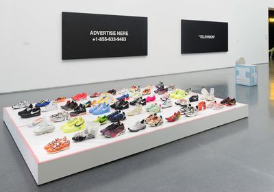Exhibition view: Virgil Abloh, Figures of Speech, MCA Chicago (10 June– 22 September 2019). © MCA Chicago. Photo: Nathan Keay.