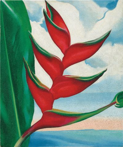 Georgia O'Keeffe, Crab's Claw Ginger Hawaii (1939).