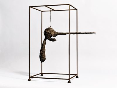 Alberto Giacometti, Le Nez (1964). Bronze.