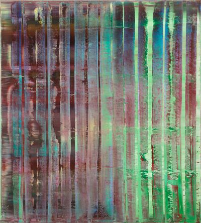 Gerhard Richter, Abstraktes Bild (774-1) (1992). Oil on canvas, 200 x 180.3 cm. Estimate: HK $80–120 million (US $10.3–15.4 million).