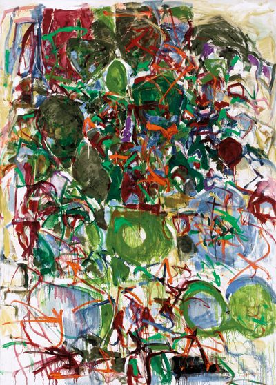 Joan Mitchell, Untitled (1966–1967). Oil on canvas. 278 x 199 cm.