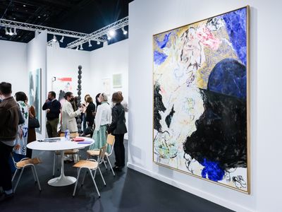 Booth view: Andrew Kreps Gallery, Frieze New York (18–22 May 2022).