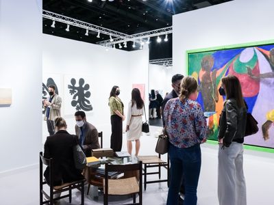 Booth view: Mendes Wood DM, Frieze New York (18–22 May 2022).
