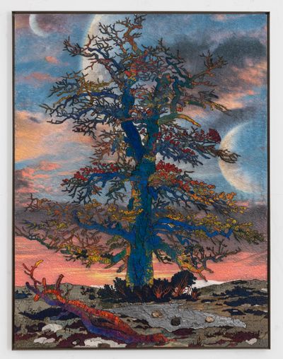 Matthew Day Jackson, Tree (afterCDF) (2022). © Matthew Day Jackson.