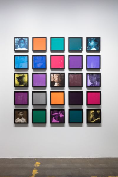 Carrie Mae Weems, Untitled (Colored People Grid) (2009–10).