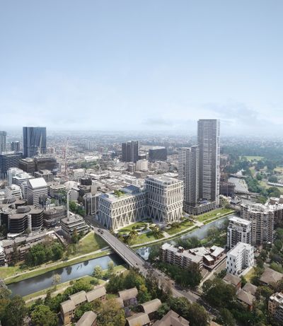 Artist impression, Powerhouse Paramatta, designed by Moreau Kusunoki and Genton.