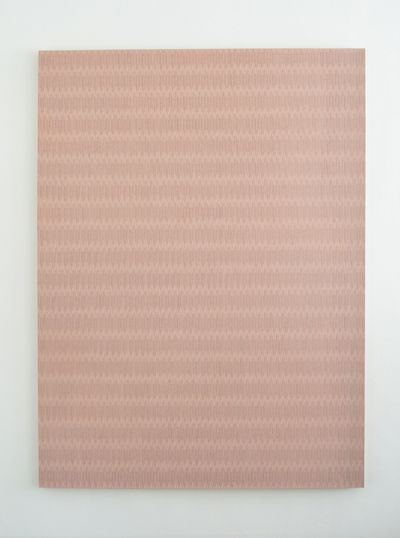 Alisa Chunchue, Wound (2022). 110 x 150 x 3.7 cm. Colour pencil, graphite, acrylic on linen.