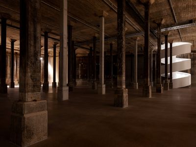 The Tank space in the Art Gallery of New South Wales’ new building, 2022. Photo