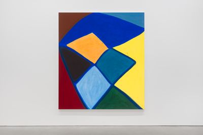 Marina Adams, 4 Corners of the Wind IV, 2022. Acrylic on linen. 223.5 x 198 cm.