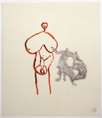 Louise Bourgeois, The Good Mother (2008). Digital print on fabric with aluminium applique. 78.7 x 66 x 1 cm. © The Easton Foundation/Licensed by VAGA at Artists Rights Society(ARS), NY.