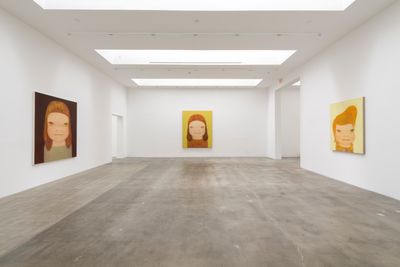 Yoshitomo Nara. Installation view, (2014). Blum & Poe, Los Angeles.