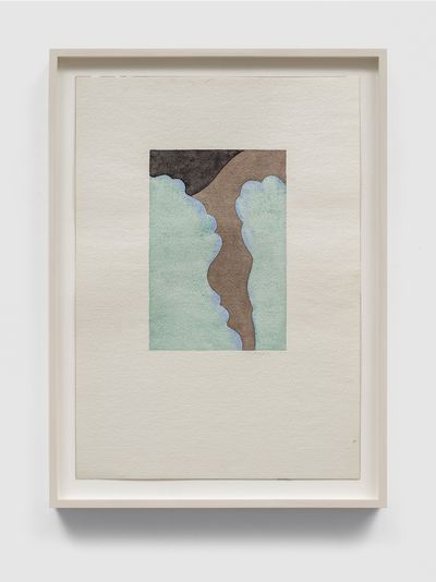 Alan Lynch, Untitled (1976). Watercolour and graphite on watercolour paper. 50.8 x 36.8 cm (paper size); 57.5 x 42.5 cm (framed).