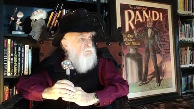 The Amazing Randi. From the collection of James Randi and Jose Alvarez D.O.P.A.