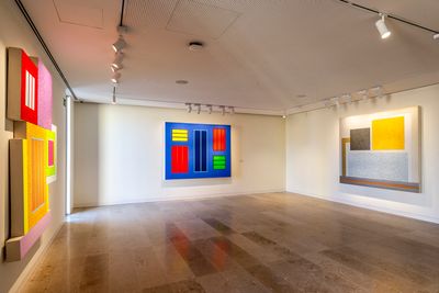 Exhibition view: Peter Halley, Hortensia Herrero Art Centre, Valencia (2023).