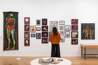 Exhibition view: Women in Revolt! Art and Activism in the UK 1970–1990, Tate Britain, London (8 November 2023–7 April 2024). © Tate. Photo: Larina Fernandes.