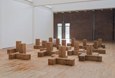 Carl Andre: Sculpture as Place, 1958–2010, installation view, Dia:Beacon, Beacon, New York, May 5, 2014–March 9, 2015. © 2024 Carl Andre / Artists Rights Society (ARS), New York.