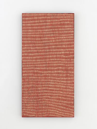 Yukultji Napangati, Marrapinti (2023). Acrylic on linen, 122 x 61 cm.