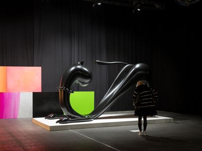 Oli Epp, Ninth Life (2022). Exhibition view: artgèneve, Geneva (24–28 January 2024).