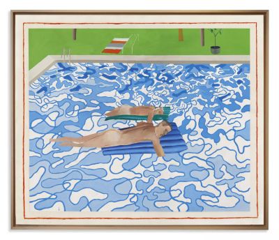 David Hockney, California (1965). Acrylic on canvas, 168 x 198.8cm.