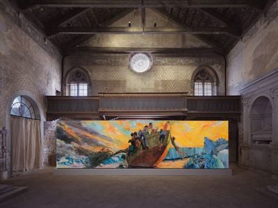Exhibition view: Yu Hong: Another One Bites the Dust, Chiesetta della Misericordia, Cannaregio, Venice (20 April–24 November 2024). © Yu Hong.