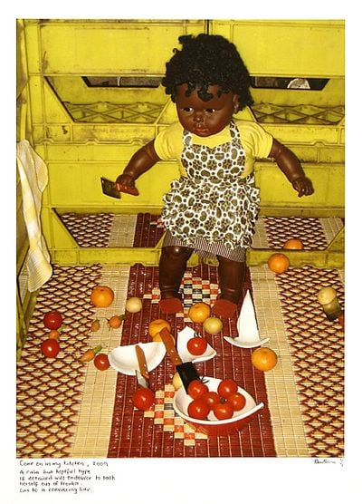Destiny Deacon, Come on in my kitchen (2009). Inkjet print from digital image on archival paper, 60 x 80 cm.
