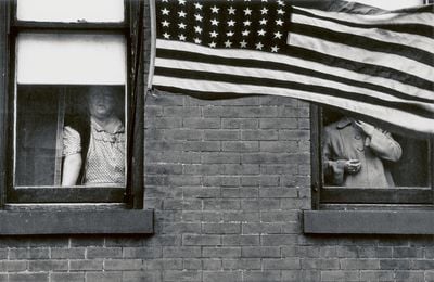 Robert Frank, Parade—Hoboken, New Jersey (1955).