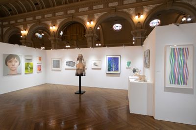 Nishimura Gallery's booth in the Galleries section.