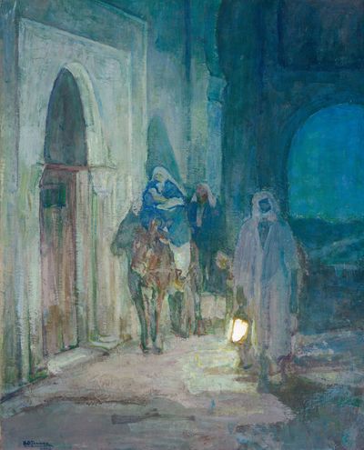 Henry Ossawa Tanner, Flight Into Egypt (1923). Oil on canvas. 73.7 x 66 cm. The Metropolitan Museum of Art, New York, Marguerite and Frank A. Cosgrove Jr. Fund, 2001. Image