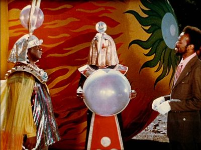Still from Space is the Place (1974). Directed by John Coney. Video, sound, colour; 85 min.