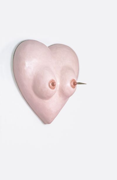 Renate Bertlmann, Ex Voto (1985).
