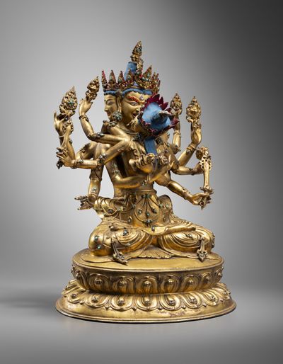 Guhyasamaya Akshobhya, Tibet, 15th century.