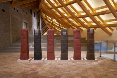 Exhibition view: The Ways of Clay: Select Award-Winning Works from the International Ceramics Festival Mino of the Museum of Modern Ceramic Art, Gifu, Japan, UCCA Clay, Yixing (19 October 2024–23 February 2025).