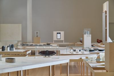 Exhibition view: The Ways of Clay: Select Award-Winning Works from the International Ceramics Festival Mino of the Museum of Modern Ceramic Art, Gifu, Japan, UCCA Clay, Yixing (19 October 2024–23 February 2025).