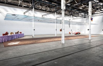 Exhibition view: Jasleen Kaur, Alter Altar, Tramway, Glasgow (31 March–8 October 2023).