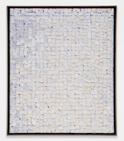 Young-Il Ahn, Water SQMW 19 (2019). Oil on canvas. 60.96 x 50.8 cm.