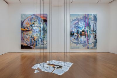Exhibition view: Sarah Sze, Gagosian, Hong Kong (25 March–3 May 2025).