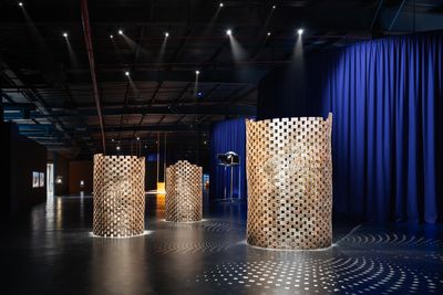 Sara Abdu, Now That I’ve Lost You In My Dreams Where Do We Meet? (2021/2024). Exhibition view: Diriyah Contemporary Art Biennale 2024: After Rain (20 February–24 May 2024).
