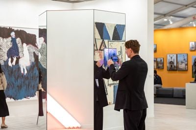 David Zwirner, India Art Fair, New Delhi (6–9 February 2025).