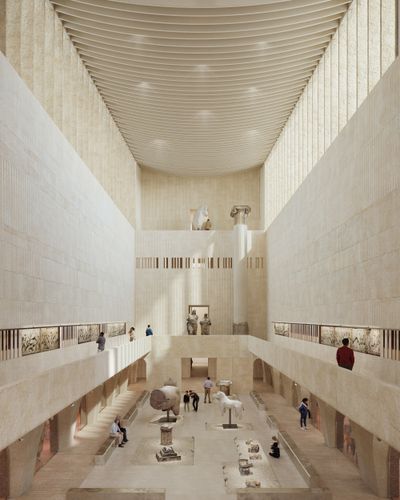 LGA architectural competition submission.