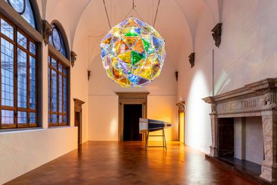 Exhibition view: Olafur Eliasson, In your time, Fondazione Palazzo Strozzi, Florence (22 September 2022–22 January 2023).