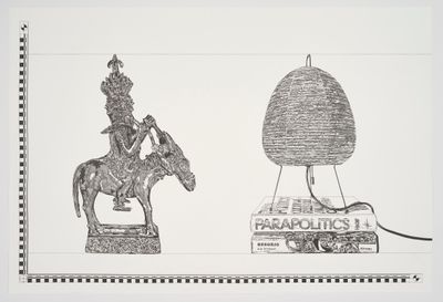 Pio Abad, 1897.76.36.18.6 (2023). India ink and screen print on heritage wood free paper. 1016 x 686 mm. © Pio Abad.