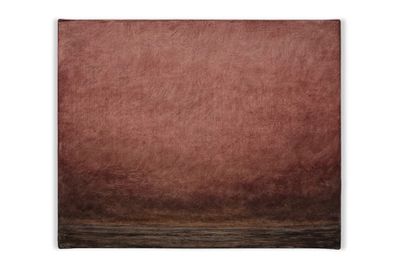 卢卡斯·阿鲁达，《无题》，2017。油画帆布，24.3×30cm。图片提供：艺术家与新世纪当代艺术基金会。