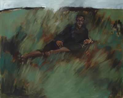 Lynette Yiadom-Boakye, 8am Cadiz (2017). Baltimore Museum of Art; Purchase with the exchange funds from the Pearlstone Family Fund and partial gift of The Andy Warhol Foundation for the Visual Arts, Inc. ©