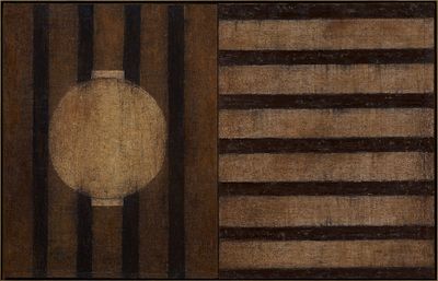 Paul Chiang, Home 98–02 (1997–1998). Oil on canvas. 130 x 203 cm.