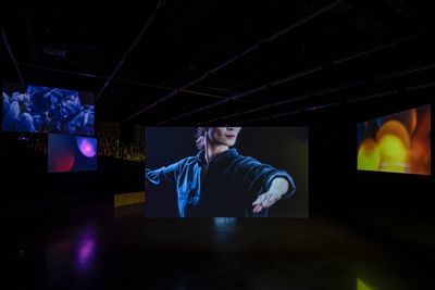 Fiona Tan，《攀登》，2016。电影，80分。静帧截屏。图片提供：艺术家、弗里斯街画廊（伦敦）、皮特·弗里曼公司（纽约）和Wako艺术。